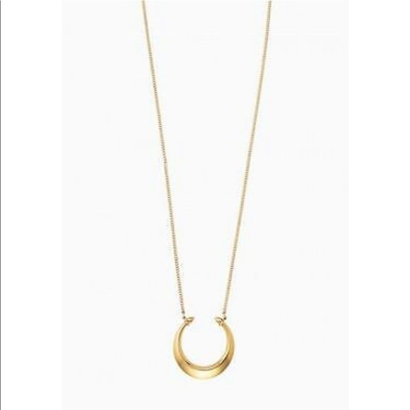 Stella and Dot double horn pendant necklace - Picture 2 of 7